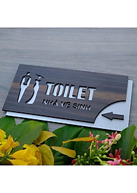 Bảng gỗ CARINA TB006- Bảng toilet- Bảng phòng vệ sinh- Bảng WC F06