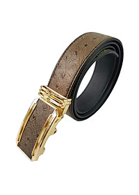 Thắt Lưng Nam BIGGBEN Đầu Tăng Đơ Da Bò Thật TLB56