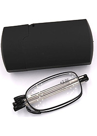 Kính gập 868 màu đen tròng lão 2 độ