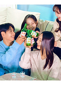 [CHÍNH HÃNG] Soju Hàn Quốc JINRO VỊ BƯỞI 360ml - Combo 6 chai