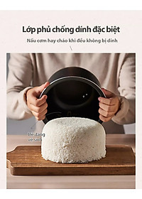 Nồi Cơm Điện Mini Đa Năng Bear DFB-B12F1, Giao Màu Ngẫu Nhiên - Hàng Chính Hãng