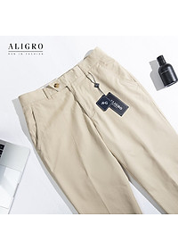 QUẦN KAKI NAM ỐNG ĐỨNG - Aligro ALGK055