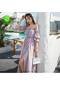 Đầm Dài Trễ Vai Gợi Cảm Cho Nữ