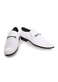 Giày tây nam Huy Hoàng da bò màu đen, trắng HP7103-7135-7164-7706