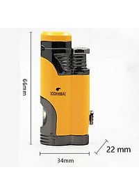 Vỏ Hột Quẹt Bật Lửa Khò 2 Tia  COB-359 Thiết Kế Đẹp Độc Lạ Lửa Khò Mạnh Mẽ - Dùng Gas Đá Cao Cấp