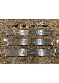 Ốp bậc cửa trong và ngoài xe dành cho MItsu Xpander INOX