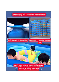 [EN71- chất liệu không đoc hại] BỂ bơi Phao cho bé -Đủ Các Kích Cỡ -Siêu Dày - An toàn cho bé