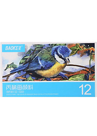 Màu Vẽ Dầu Tuýp Baoke WP801-12ml