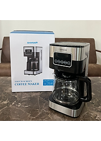 Máy pha cà phê tự động cao cấp Shardor CM1429TA-GS 1500ml - Hàng Nhập Khẩu