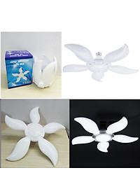 Bóng Đèn Led Hình 4- 5 Cánh Quạt LEDBULB , Đèn Led hình Cánh Hoa thêm 1 bóng trung tâm, Ánh Sáng Trắng Tiết Kiệm Điện siêu sáng, chuôi E27