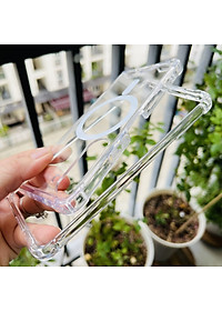 Ốp lưng cho Galaxy Z Fold 5 Likgus trong suốt có sạc không dây- Hàng chính hãng