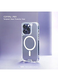 Ốp lưng dành cho iPhone 14 Pro/14 Pro Max Hoda Crystal Pro with Magnetic - Hàng Nhập Khẩu