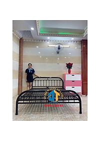 Giường sắt mỹ nghệ giá rẻ nhiều size từ 1m đến 1m8