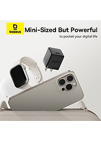 Bộ Cốc sạc và Cáp sạc nhanh Baseus Super Si PD 20W CCCJGCC for iPhone 12 (Hàng chính hãng)