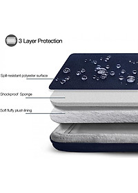 Túi xách chống sốc  Tomtoc  Spill-Resistant cho Macbook Pro/Air M1 13/15/16” - A22, Hàng chính hãng