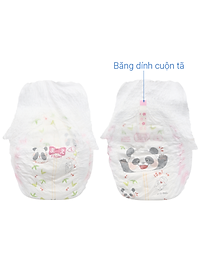 Bỉm - Tã quần Moony Blue size L Girl 44 miếng (Cho bé 9~14kg)