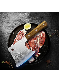 DAO BẾP NHẬT BẢN AZUCHI THÉP DAMASCUS MÃ b5DT121