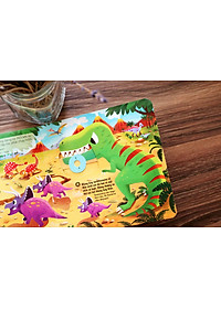 Sách Tương Tác - Sách Chuyển Động - First Explorers - Dinosaurs - Các Loài Khủng Long