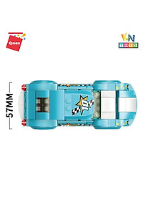 Đồ chơi lắp ráp, xếp hình Qman – Xe đua (nhiều mẫu khác nhau)