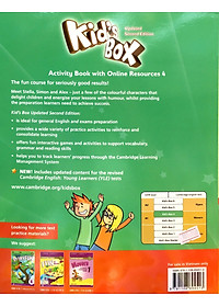 Kid's Box 2nd ed Activity Book with Online Resources Level 4