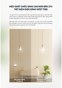 Đèn LED Bulb Panasonic A Type Công suất 6W/9W/11W/15W ánh sáng Trắng, ánh sáng Vàng