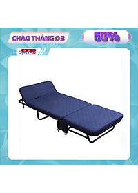 Giường ngủ thông minh gấp gọn NIKITA, Khung thép sơn tĩnh điện, Xếp gọn thành ghế sofa, Bánh xe di chuyển dễ dàng