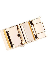 Đầu Khóa Da Bò Đầu Vàng Huy Hoàng HT9119 - Đen