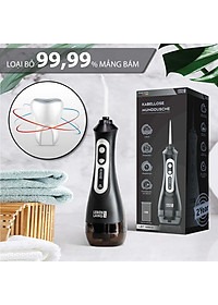 Máy tăm nước LEBENLANG cầm tay LBT1486 chống thấm IPX7, tặng kèm đầu xịt và túi vải đựng máy cao cấp - hàng chính hãng