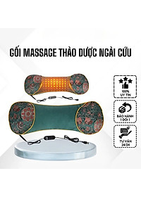 Gối Điện Ngải Cứu Thảo Dược Làm NóngMassage – Xua Tan Đau Mỏi Vai Gáy Cực Nhanh