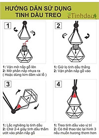 Tinh Dầu Oải Hương Treo Phòng, Treo Xe ô tô (Lavender) Chính Hãng TIDAMO Giúp Thơm Thư giản, Kháng Khuẩn Và Bảo Vệ Sức Khỏe