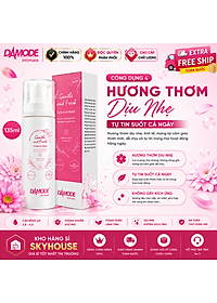Dung dịch vệ sinh phụ nữ GENTLE FRESH độc quyền DAMODE chai 135ml dung dịch vệ sinh phụ nữ tốt nhất chính hãng Hàn Quốc