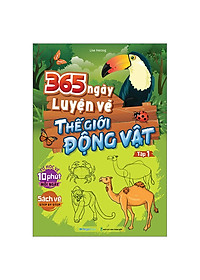 Combo 365 ngày luyện vẽ Thế Giới Động Vật (2 Tập)
