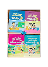 Sách - Thực Hành Trải Nghiệm Toán + Tiếng Việt 1 2 3 4 5 (Biên soạn theo CT GDPT mới) Combo