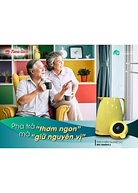 Phích cao cấp Rạng Đông chính hãng dung tích 1 lít Model: RD-1045N3.E có nắp thông minh hiển thị nhiệt độ nước trong phích