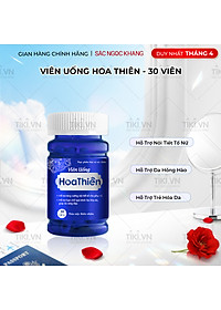Viên Uống Hoa Thiên Hộp 30 Viên Giúp Đẹp Da Cân Bằng Nội Tiết Tố Cải Thiện Sinh Lý Nữ