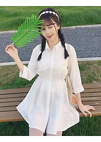 Áo Sơ Mi Nữ Form Dài Che Quần Cá Tính SM013 MayHomes