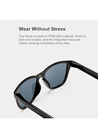 XIAOMI Kính Mát Gọng Vuông Thời Trang Cho Nam Nữ