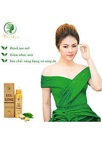 Gel gừng thảo dược, massage tan mỡ bụng, săn chắc eo Wonmom 70g