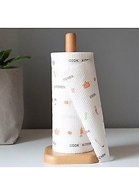 Cuộn giấy lau nhà bếp đa năng 220 tờ màu trắng siêu dai có thể giặt được