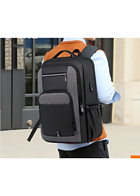 Balo laptop nam đa chức năng cao cấp phong cách mới 15.6"