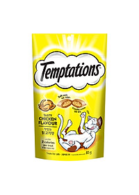Bánh Thưởng Cho Mèo Temptations Vị Gà 75g/túi