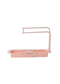 Kệ Nhựa Dài Gấp Gọn Điều Chỉnh Được Kích Thước Phù Hợp Với Bồn Rửa Chén Nhà Bạn , Có Giá Treo Khăn- Chính Hãng GROFA 