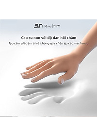 Kê Đầu Tích Hợp Massage Và Chườm Nóng, Gối Ngủ Cao Su Non Thư Giãn, Kê Cổ Giảm Đau Mõi Cổ Vai Gáy, Ngủ Ngáy - Sairui