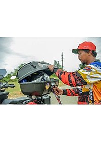 Thùng đi phượt GIVI E43NTL - Monolock Top Case Dung tích lớn 43Lít dùng cho tất cả các dòng xe