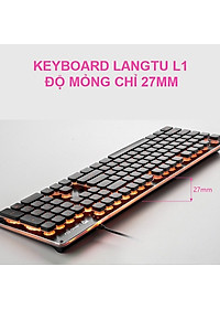 Bàn Phím LED LANGTU L1B cho máy tính - Hàng nhập khẩu