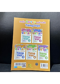Sách: Phiếu Ôn Tập Cuối Tuần Tiếng Việt Lớp 3 - Theo Chương Trình Giáo Dục Phổ Thông Mới