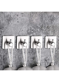 Combo 4 móc dán tường inox 304 HOBBY Home Decor TV160-4 có keo dán