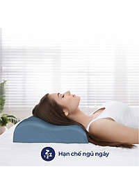 Gối Cao Su Liên Á Contour LAGC3050 (30 x 50 cm) - Trắng