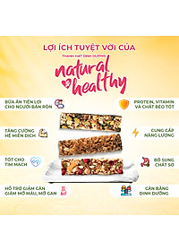 Nơi bán Combo 3 hộp thanh hạt dinh dưỡng PLAY Natural & Healthy - Bánh hạt dinh dưỡng, bánh ăn kiêng giảm cân