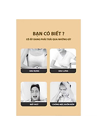 Máy Massage Làm Ấm Bụng Tiện Lợi Giảm Đau Cho Chị Em Đến Kì, Chườm Ấm Giảm Đau Bụng Kinh Điều Chỉnh Nhiệt Độ Phù Hợp